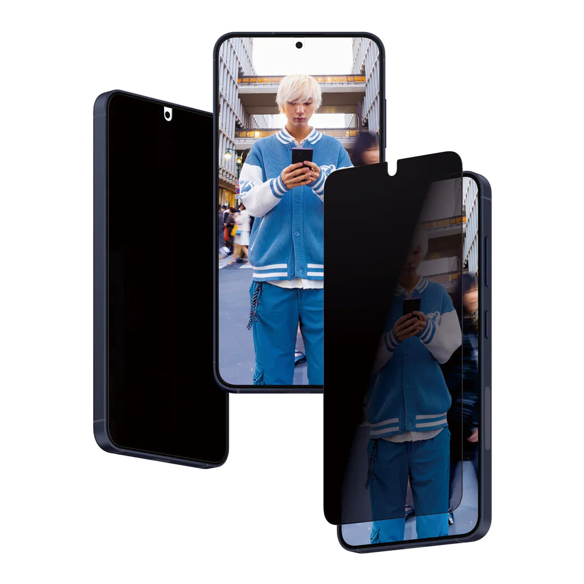 PanzerGlass Ultra Wide Privacy Screen Protector S24 Standard 6.2 inch - Tinted - Mac Addict