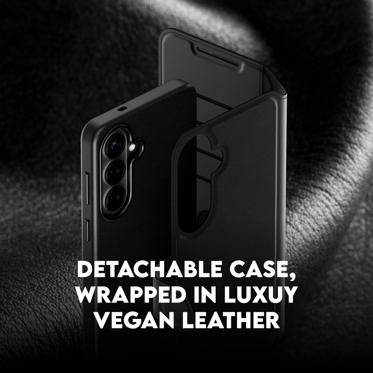 PanzerGlass Care Tango 2 in 1 Wallet Magnets Case for Samsung Galaxy S26 Standard Black