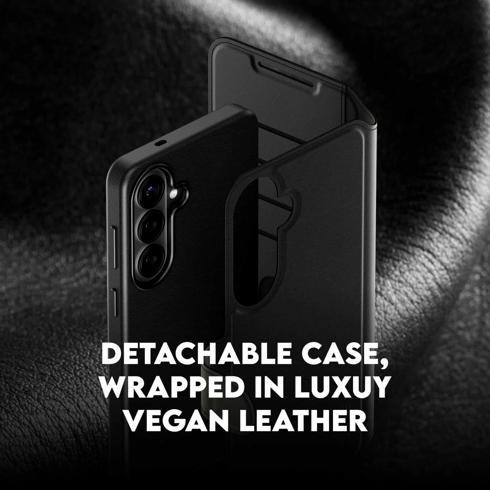 Panzer Care Tango 2 in 1 Magnets Wallet Case for Samsung Galaxy S26+ Black