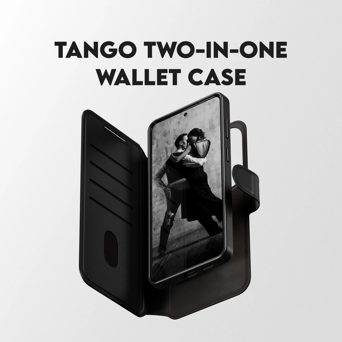 Panzer Care Tango 2 in 1 Magnets Wallet Case for Samsung Galaxy S26+ Black