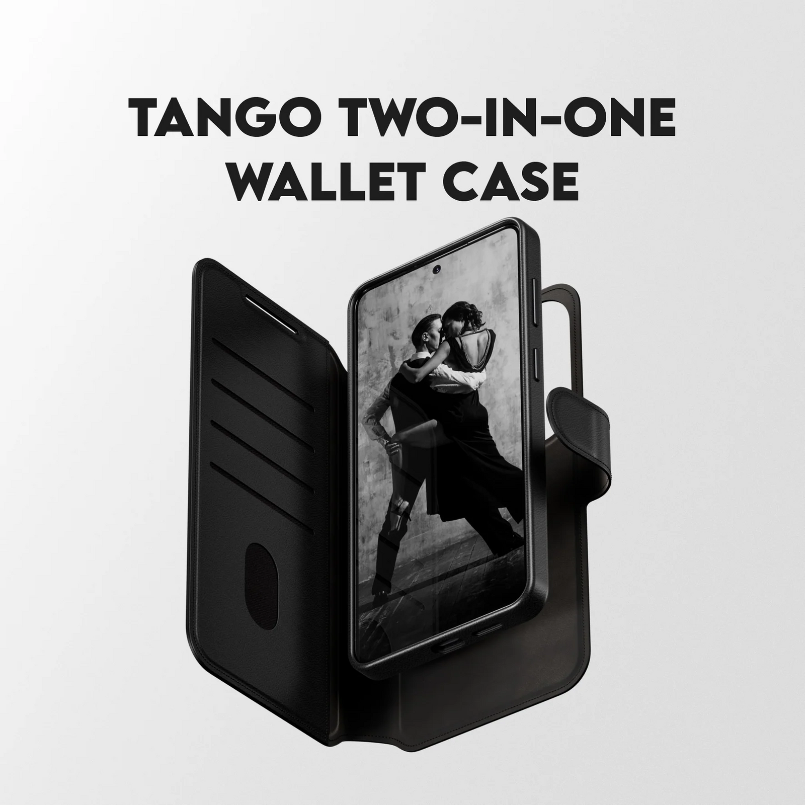 Panzer Care Tango 2 in 1 Magnets Wallet Case for Samsung Galaxy S26+ Black