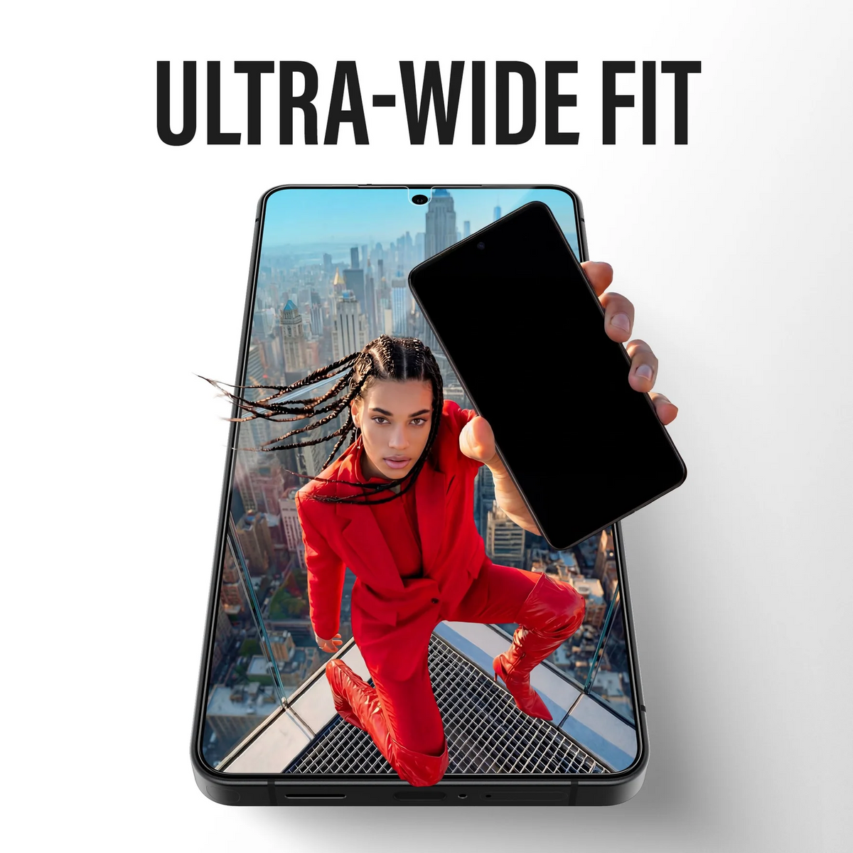 PanzerGlass Screen Protector Ultra Wide Fit Samsung Galaxy S26 Plus