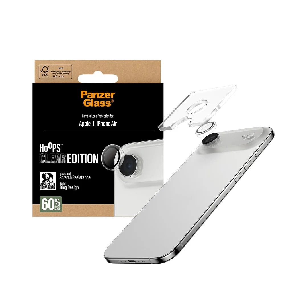 PanzerGlass Hoops® Lens Protector – iPhone 17 Air – Clear