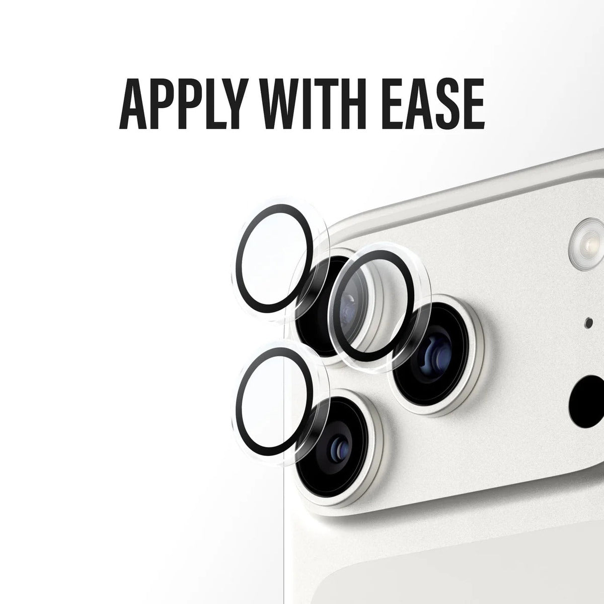 PanzerGlass Hoops® Lens Protector – iPhone 17 Pro / 17 Pro Max / 16 Pro / 16 Pro Max – Clear