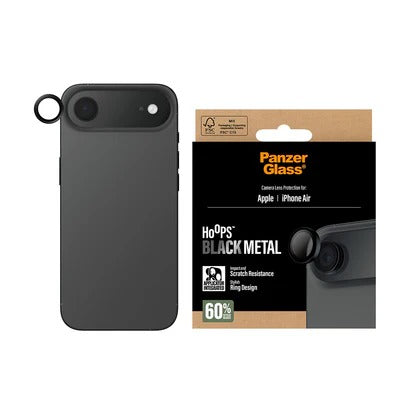 PanzerGlass Hoops® Lens Protector – iPhone 17 Air – Black