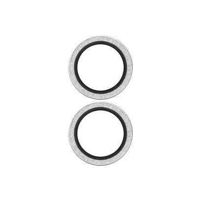 PanzerGlass Hoops® Lens Protector – iPhone 17 Standard / 16 / 16 Plus – Glitter Silver