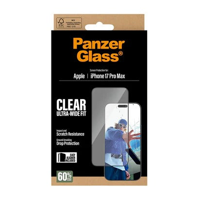 PanzerGlass UltraWide Fit Screen Protector iPhone 17 Pro Max