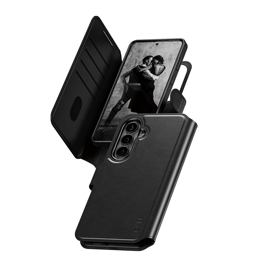 Panzer Care Tango 2 in 1 Magnets Wallet Case for Samsung Galaxy S26+ Black