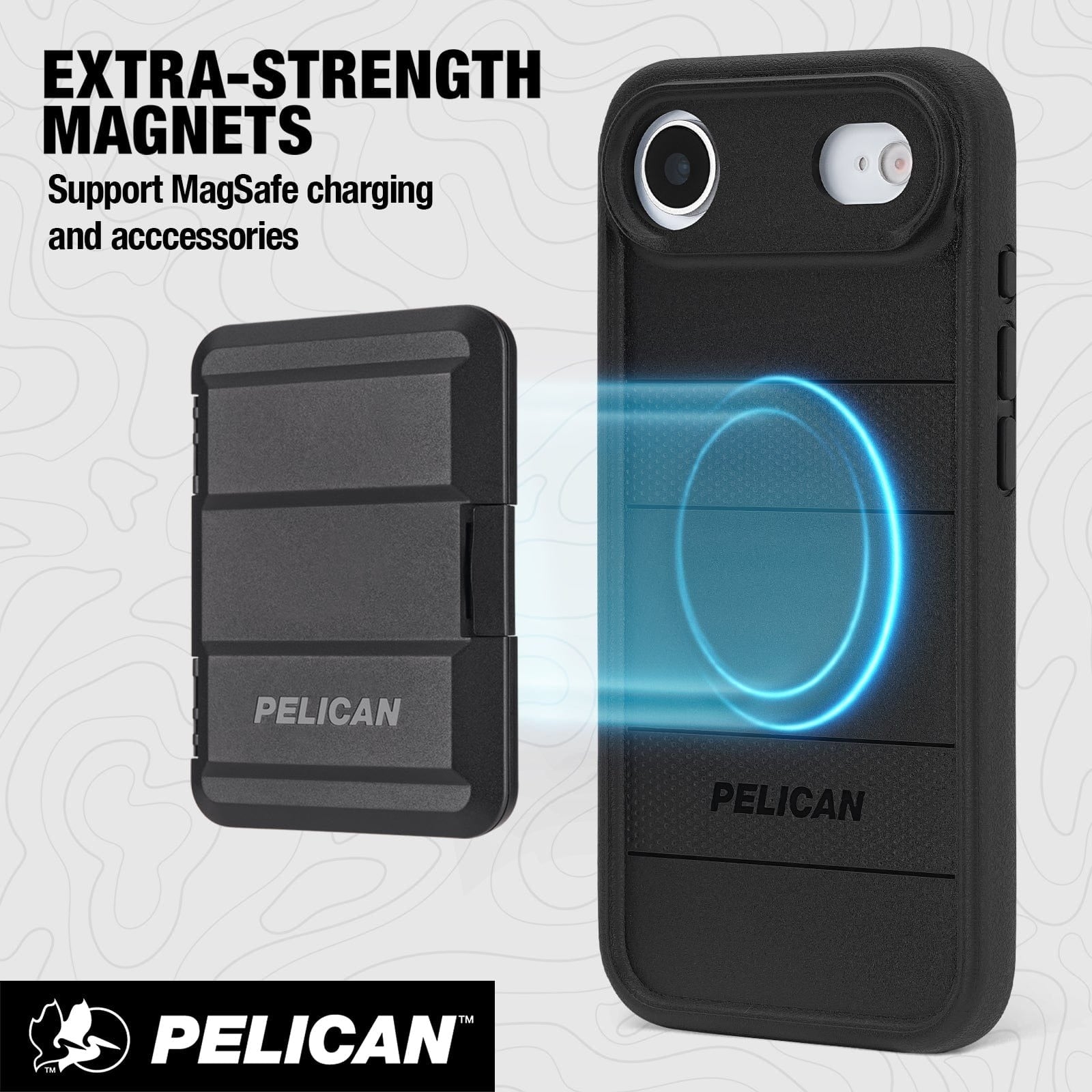 Pelican Protector MagSafe Case for iPhone 17 Air 6.5 - Black