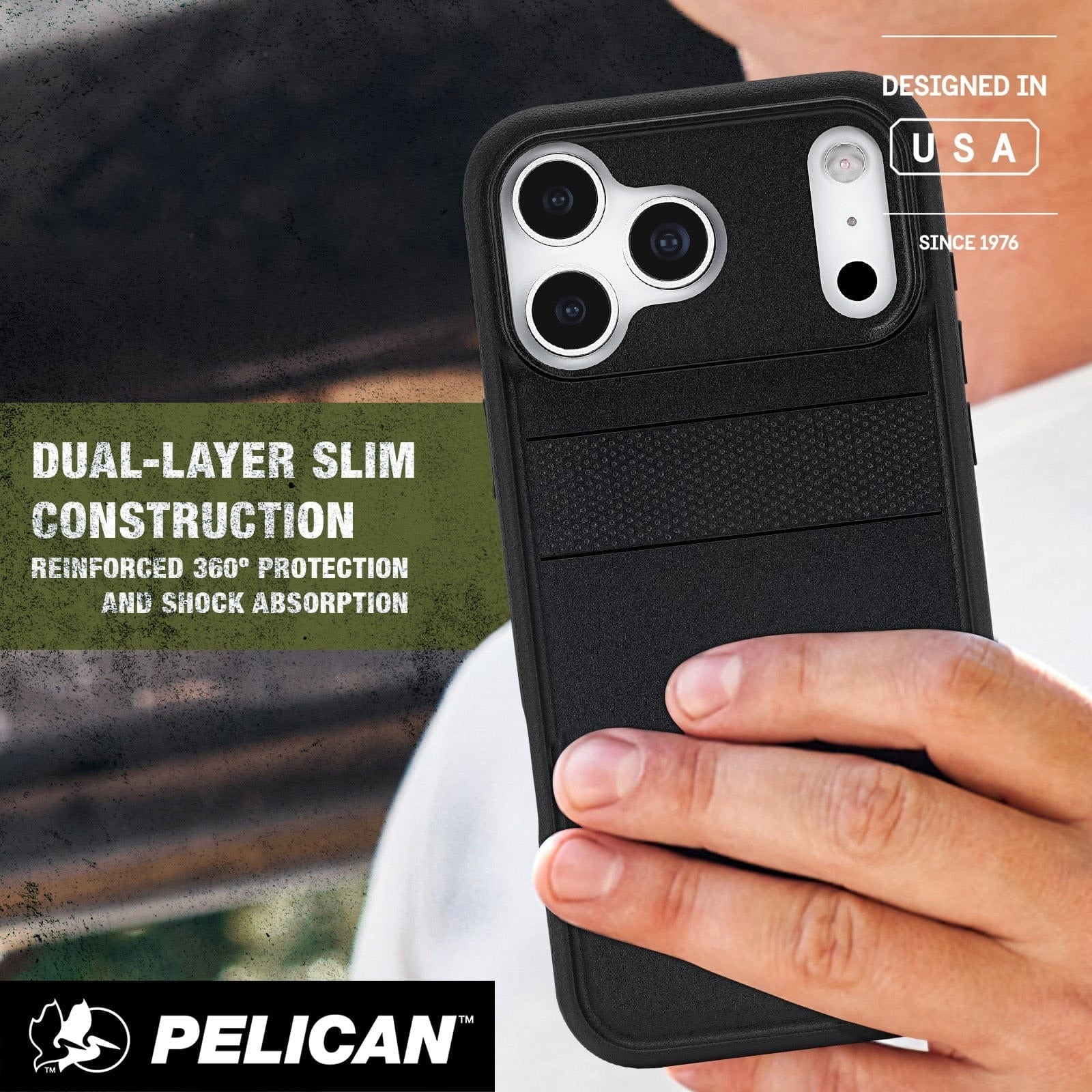 Protector MagSafe Case for iPhone 18 Pro Max in Black - Pelican