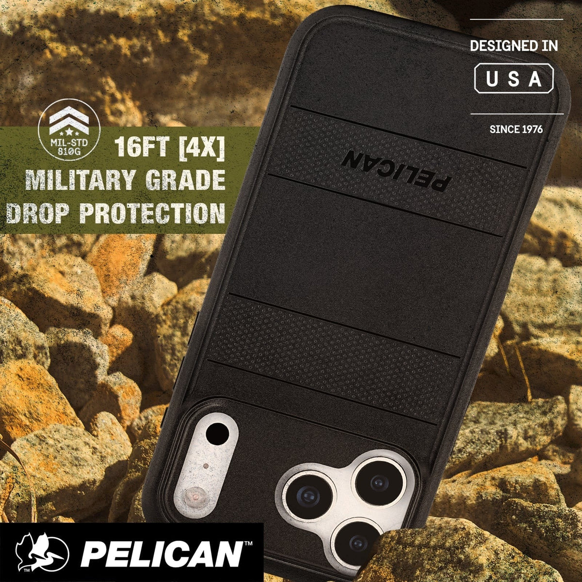 Protector MagSafe Case for iPhone 18 Pro 6.3 in Black - Pelican