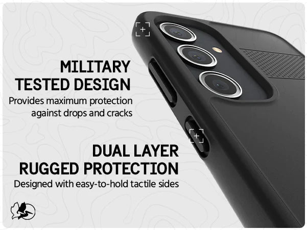 Pelican Protector Tough Slim Case Samsung S24 Plus 6.7 inch - Black - Mac Addict