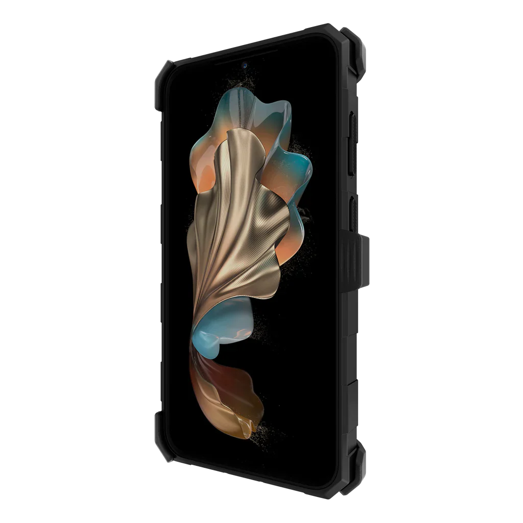 Pelican Shield Carbon Fibre Case Samsung S24 Plus 6.7 inch - Black - Mac Addict