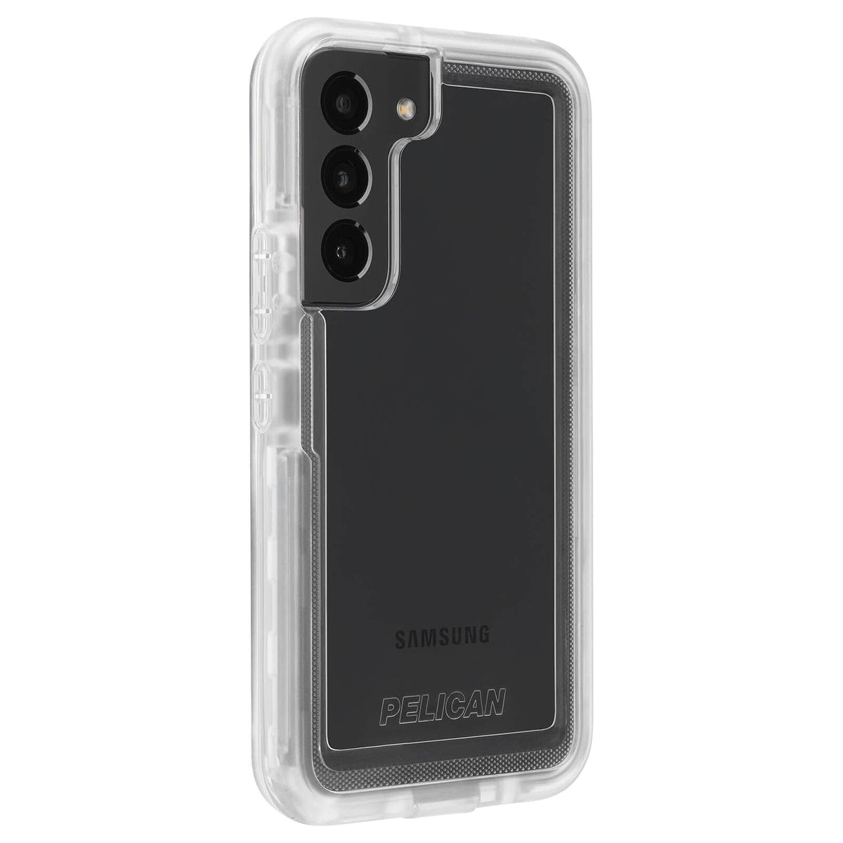 Pelican Voyager Rugged & Tough Case Samsung S22 6.1 (inc. Belt Clip) - Clear 2