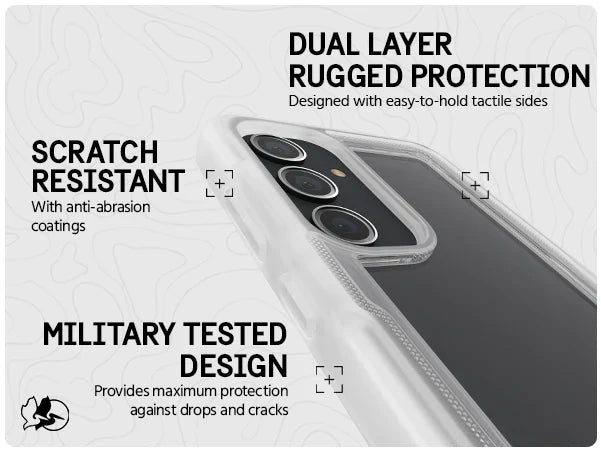 Pelican Voyager Rugged Clear Case Samsung S24 Plus 6.7 inch - Clear - Mac Addict