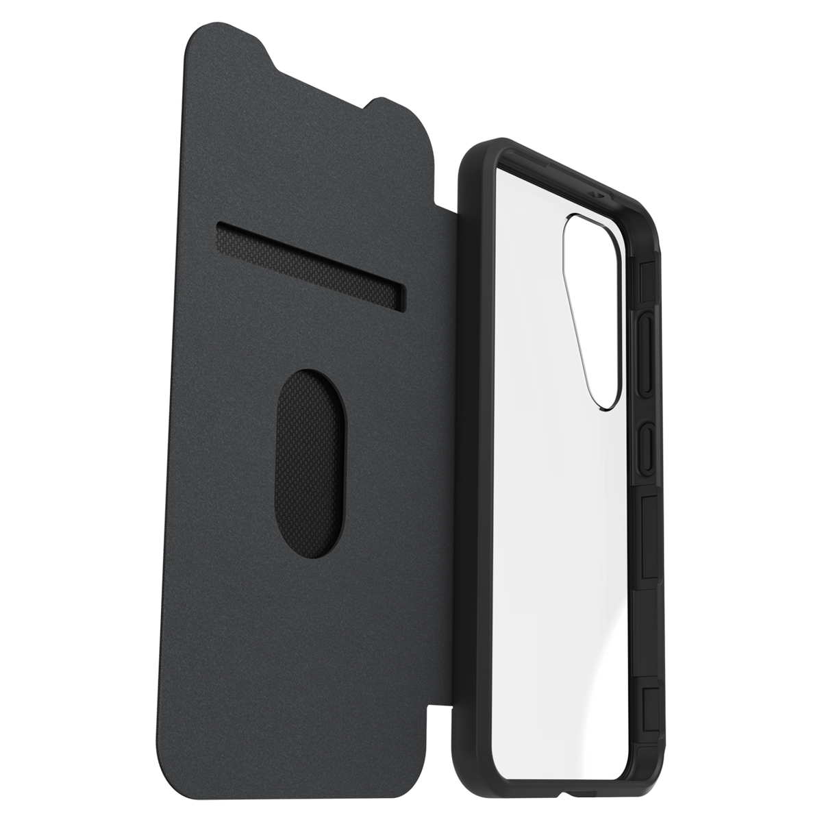 Otterbox React Folio Case Samsung S25 Plus 6.7 inch - Black / Clear - Mac Addict