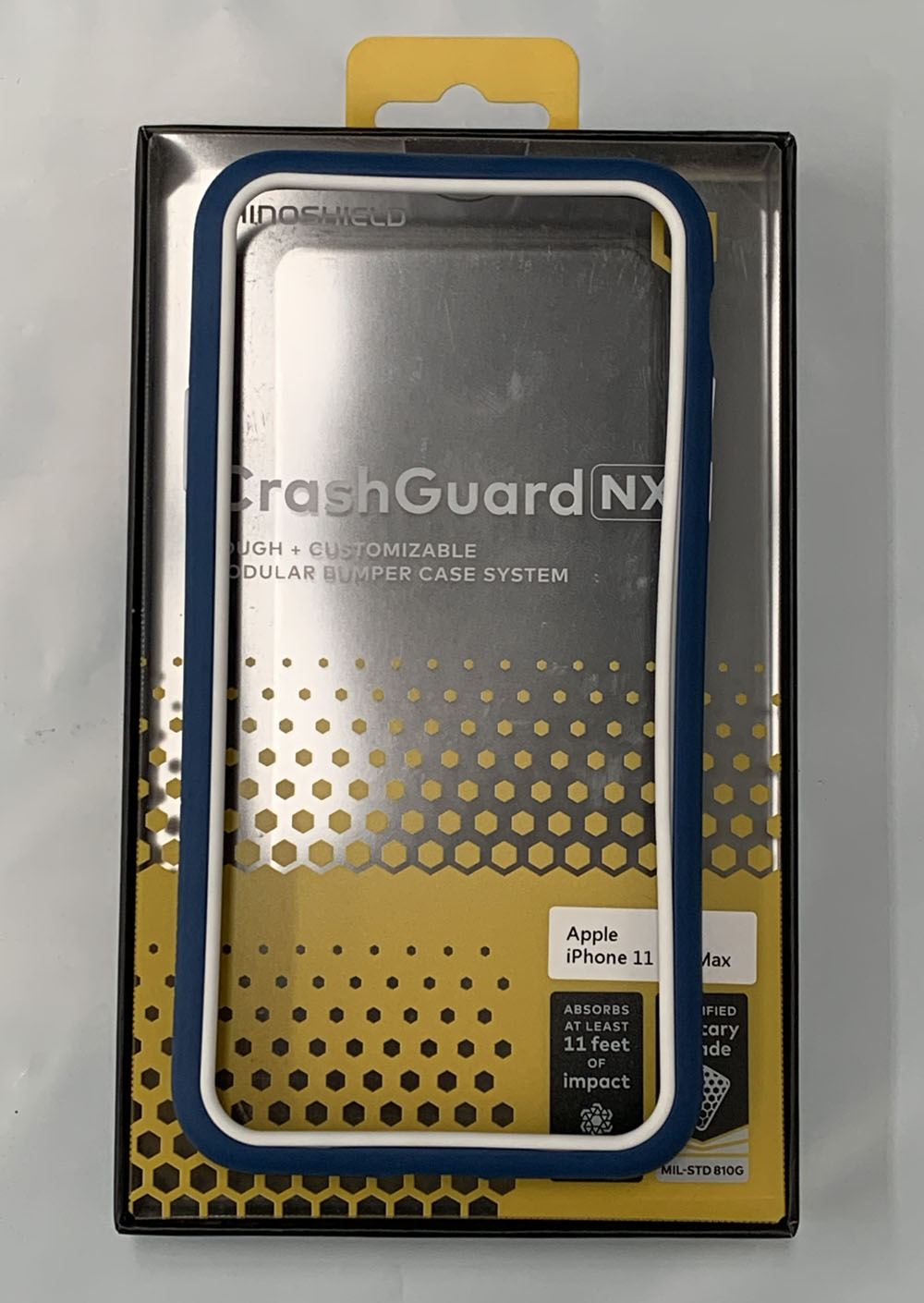 RhinoShield CrashGuard NX Customisable Protective Bumper Case For iPhone 11 Pro Max