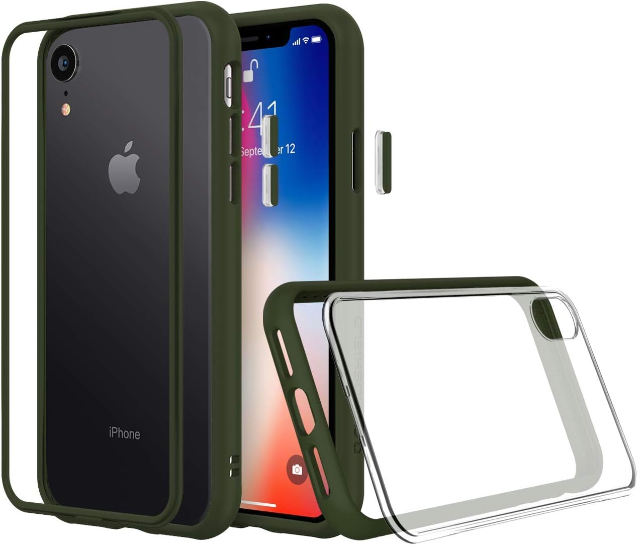 RhinoShield Mod NX 3M Drop Proof 2-In-1 Modular Case For iPhone XR