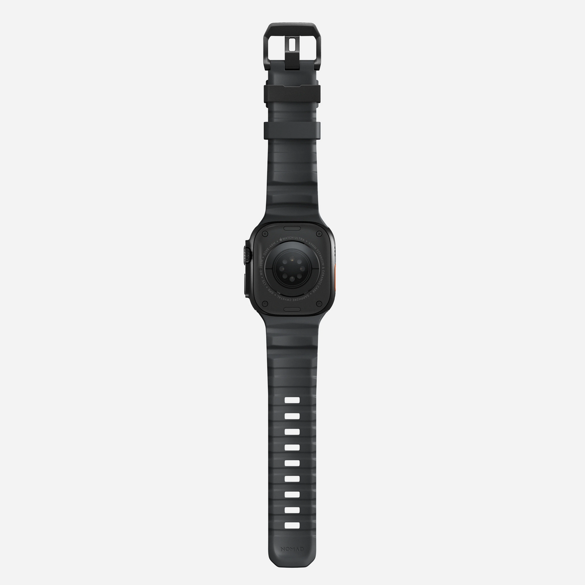Nomad Rocky Point Band for Apple Watch 42-49 & Ultra 1 / 2 - Storm (Black Hardware)
