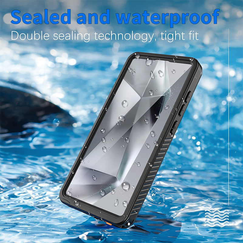 Waterproof & Dustproof Samsung Galaxy S25 Ultra Case Built-in Screen Guard