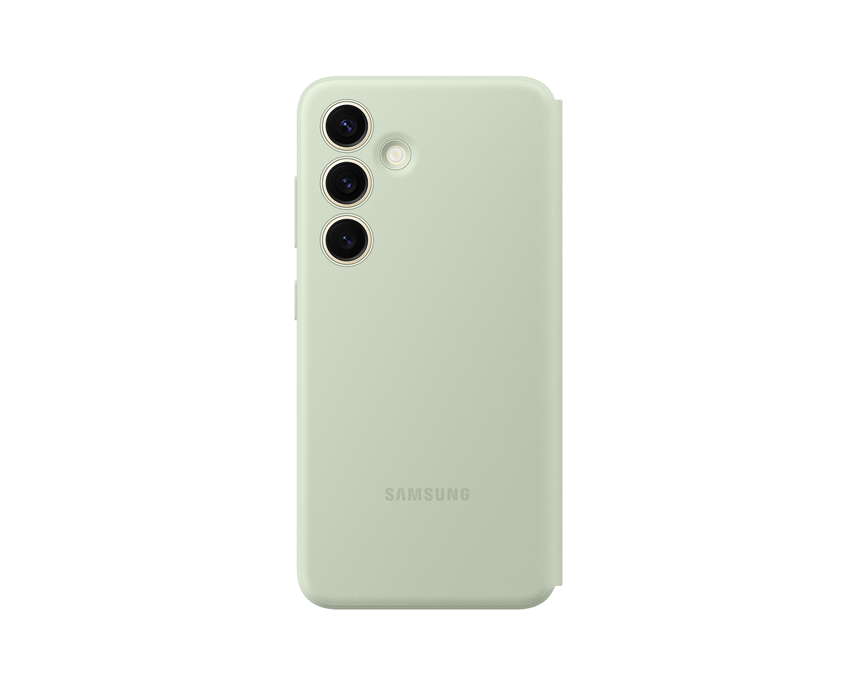 Samsung Official Smart View Wallet Case S24 Standard 6.2 inch - Light Green - Mac Addict