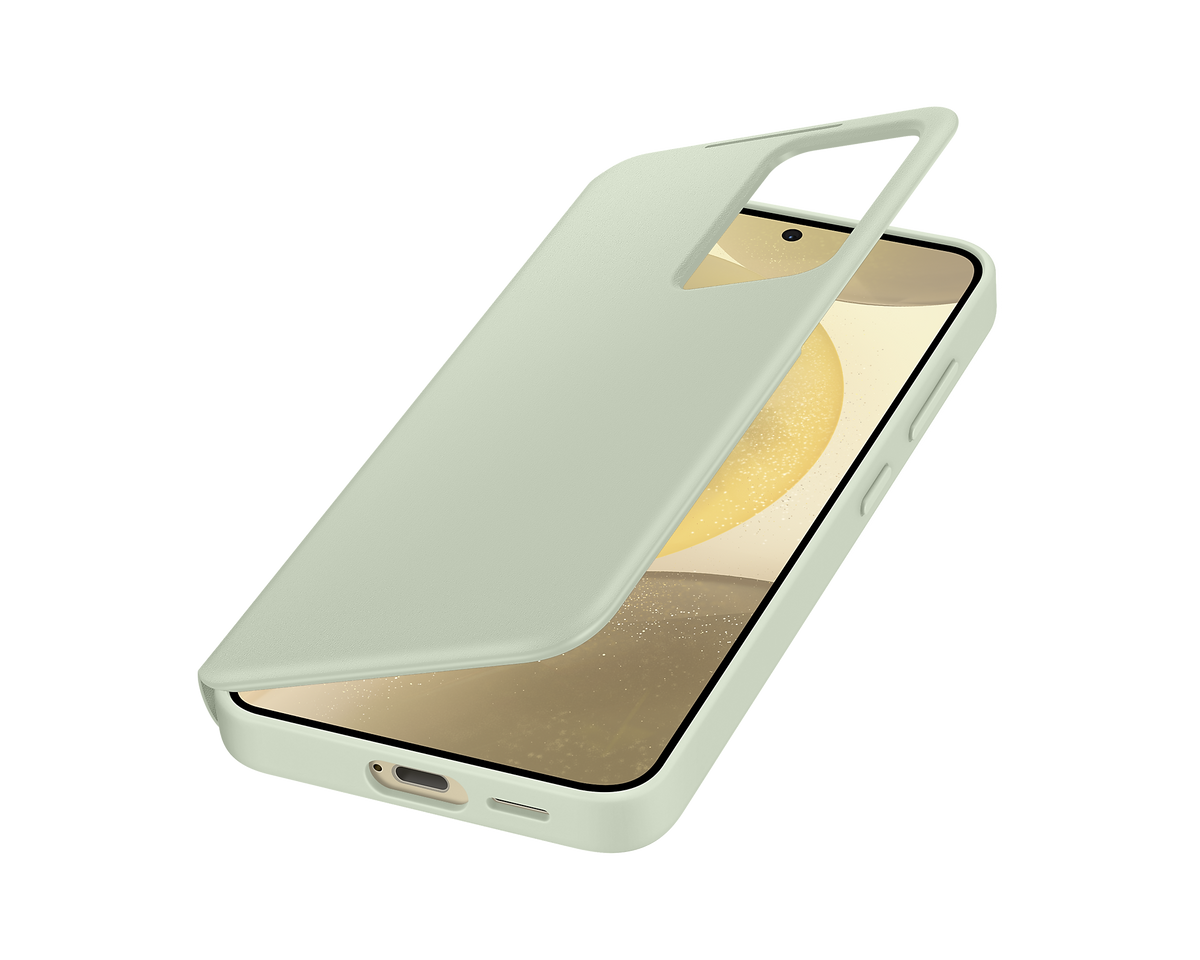 Samsung Official Smart View Wallet Case S24 Standard 6.2 inch - Light Green - Mac Addict