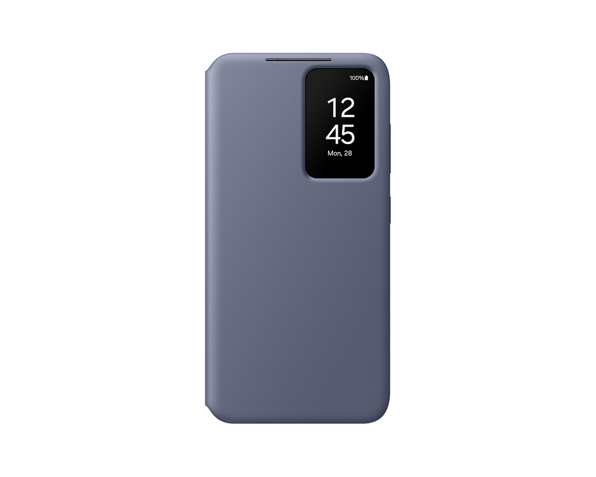Samsung Official Smart View Wallet Case S24 Standard 6.2 inch - Violet - Mac Addict