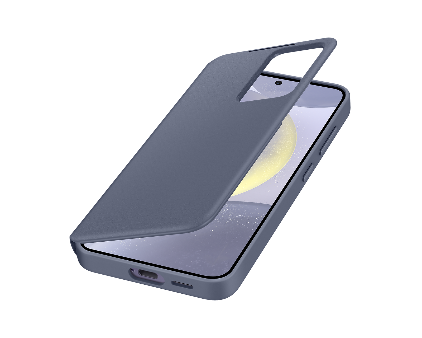 Samsung Official Smart View Wallet Case S24 Standard 6.2 inch - Violet - Mac Addict