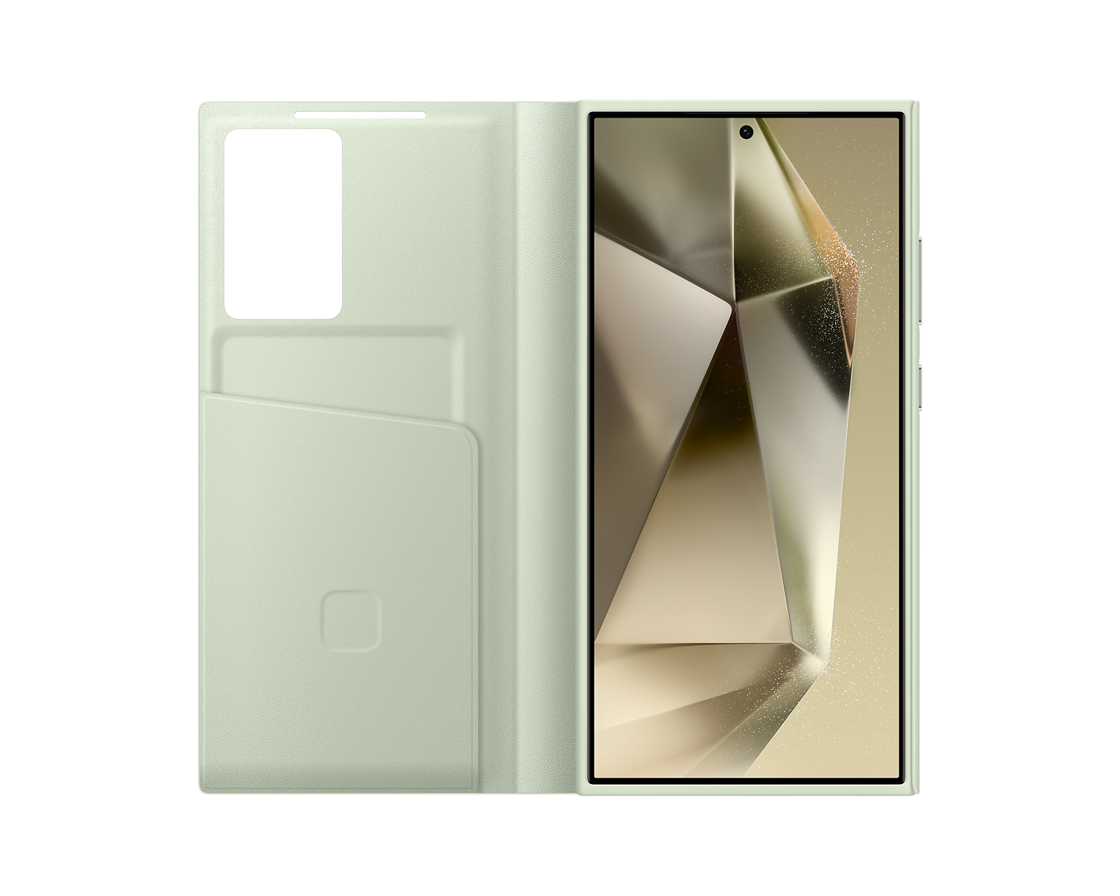 Samsung Official Smart View Wallet Case S24 Ultra 6.8 inch - Light Green - Mac Addict