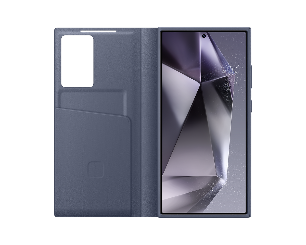 Samsung Official Smart View Wallet Case S24 Ultra 6.8 inch - Violet - Mac Addict