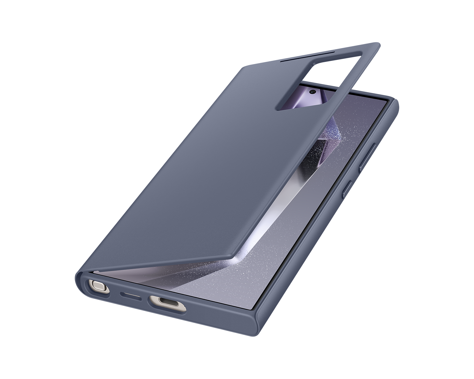 Samsung Official Smart View Wallet Case S24 Ultra 6.8 inch - Violet - Mac Addict