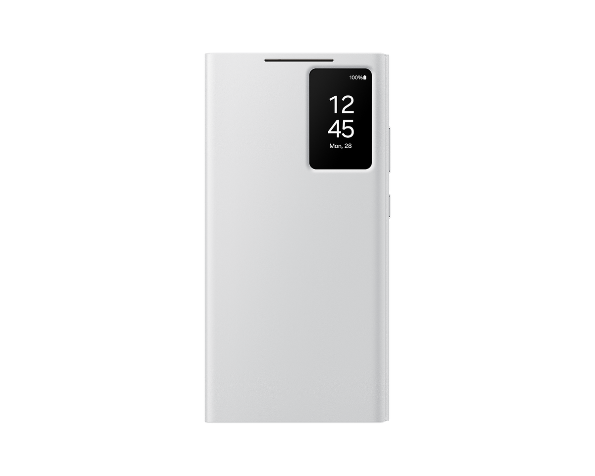 Samsung Official Smart View Wallet Case S24 Ultra 6.8 inch - White - Mac Addict