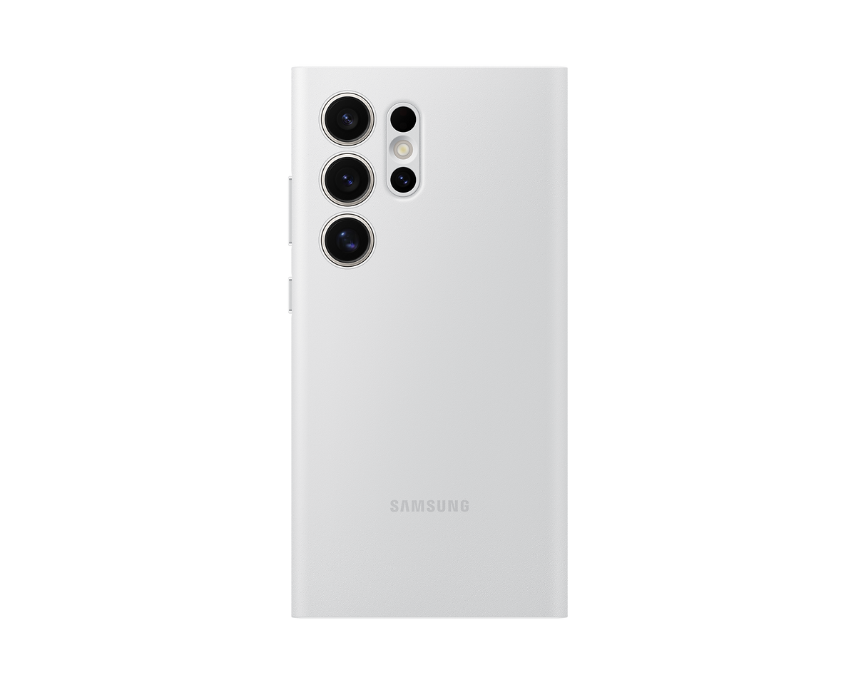 Samsung Official Smart View Wallet Case S24 Ultra 6.8 inch - White - Mac Addict
