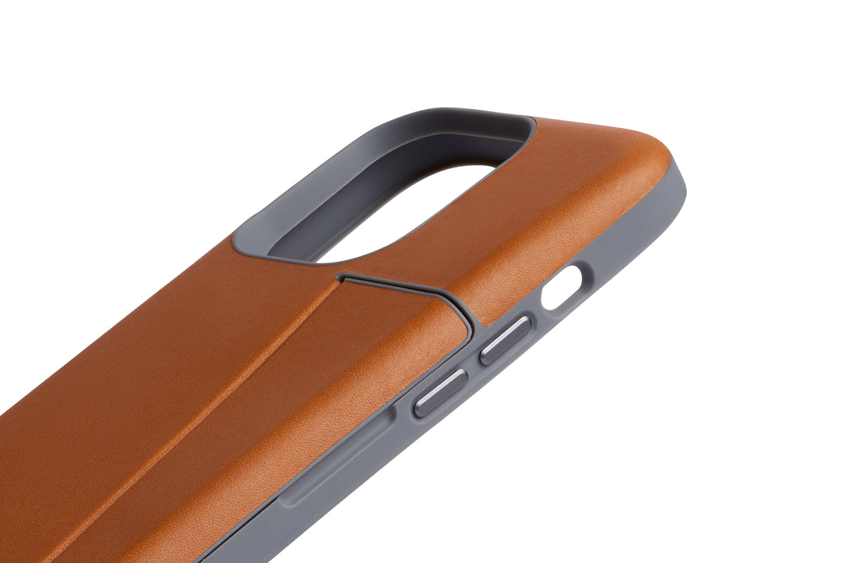 Bellroy Leather 3 Card Case iPhone 14 Plus - Terracotta Bellroy Leather 3 Card Case iPhone 14 Plus - Terracotta