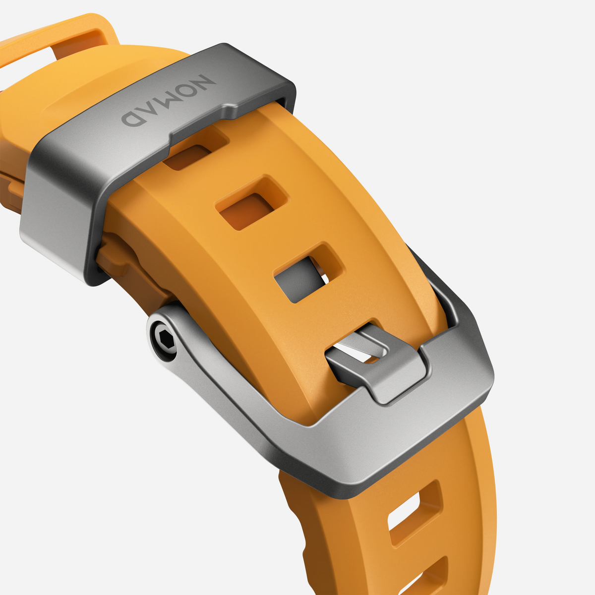 Nomad Rocky Point Band for Apple Watch 44-46-Ultra - Sol Yellow (Natural Hardware)