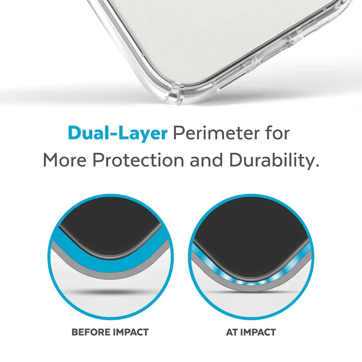 Speck Presidio Perfect Clear & Strong Case iPhone 14 Pro 6.1 - Mac Addict