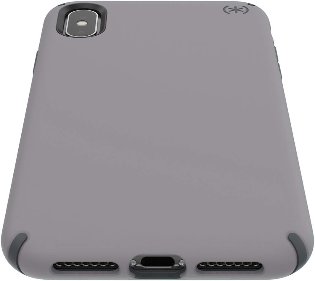 Speck Presidio Pro Slim Rugged Case For iPhone XS Max - Filigree Grey - Mac Addict