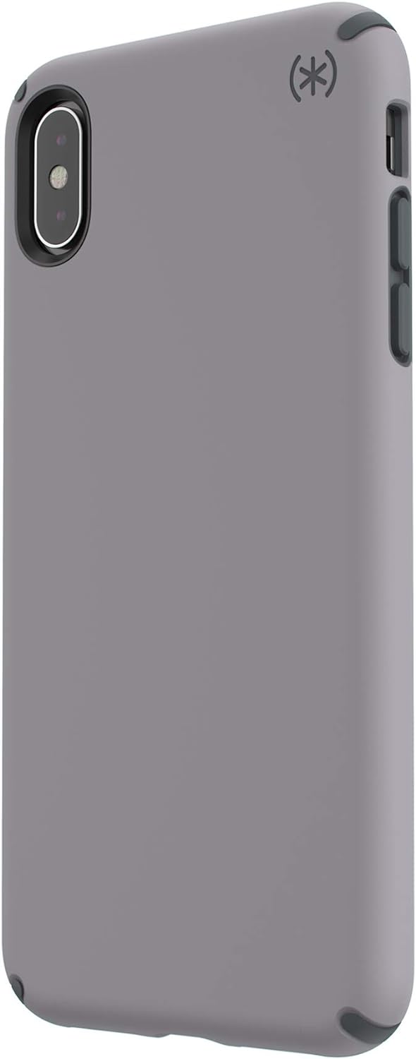 Speck Presidio Pro Slim Rugged Case For iPhone XS Max - Filigree Grey - Mac Addict