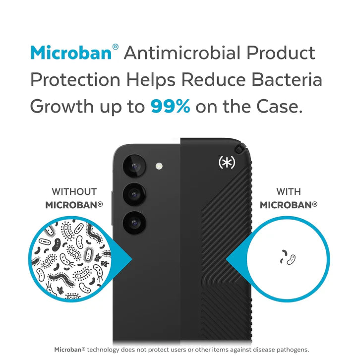 Speck Presidio2 Grip Tough Case Samsung S23 Plus 6.6 inch - Black