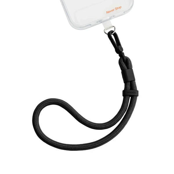 Wrist Phone Lanyard Torras LoopGo Flex - Black - Mac Addict