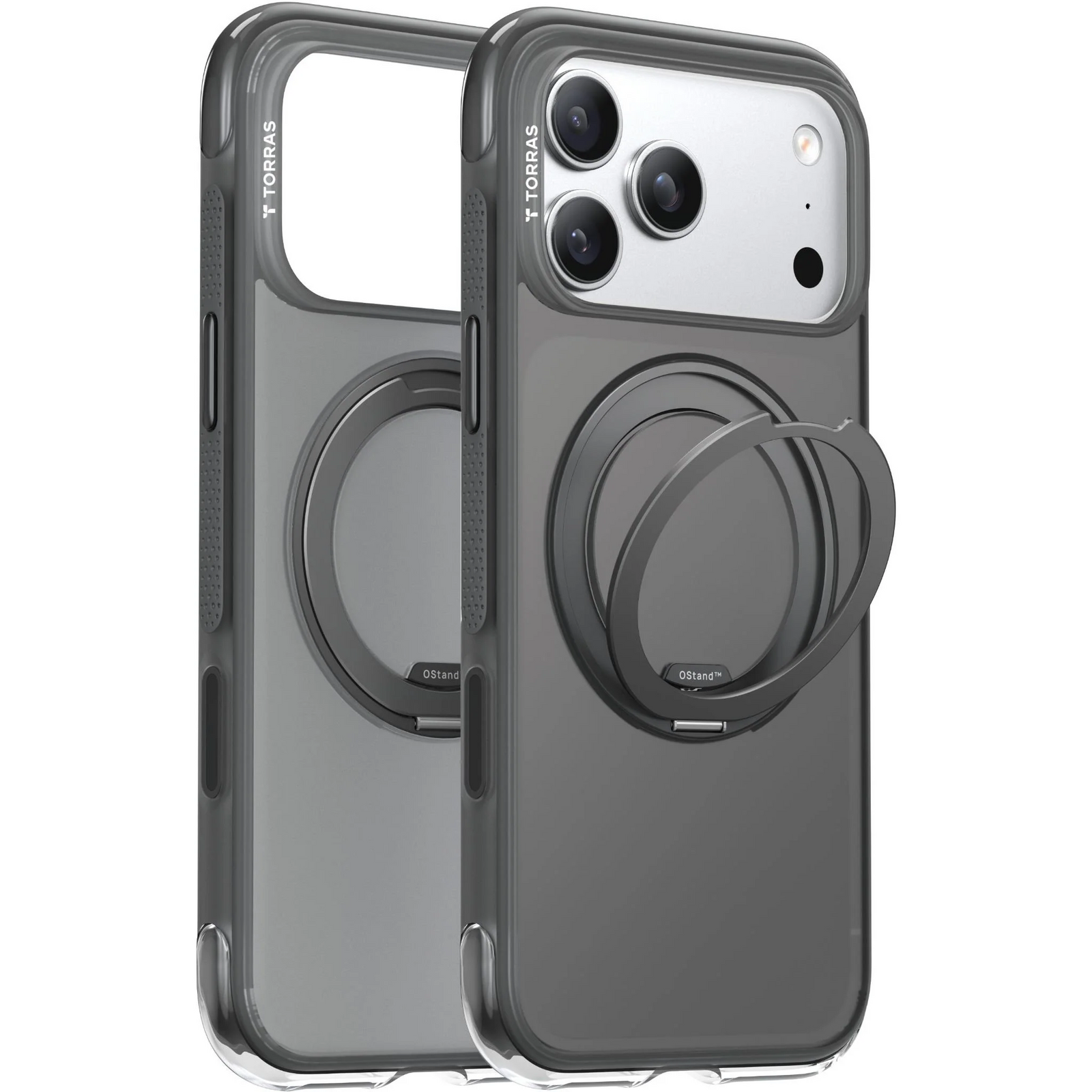 Torras Ostand R Air MagSafe Case iPhone 17 Pro Max - Black - Mac Addict