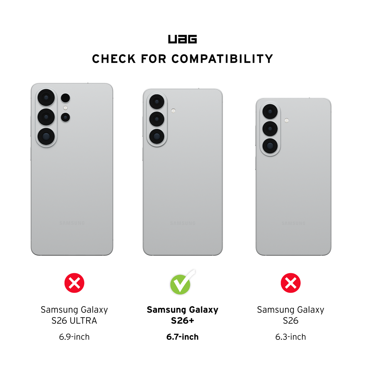 UAG Monarch Pro with Magnets for Samsung Galaxy S26 Plus - Carbon Fiber