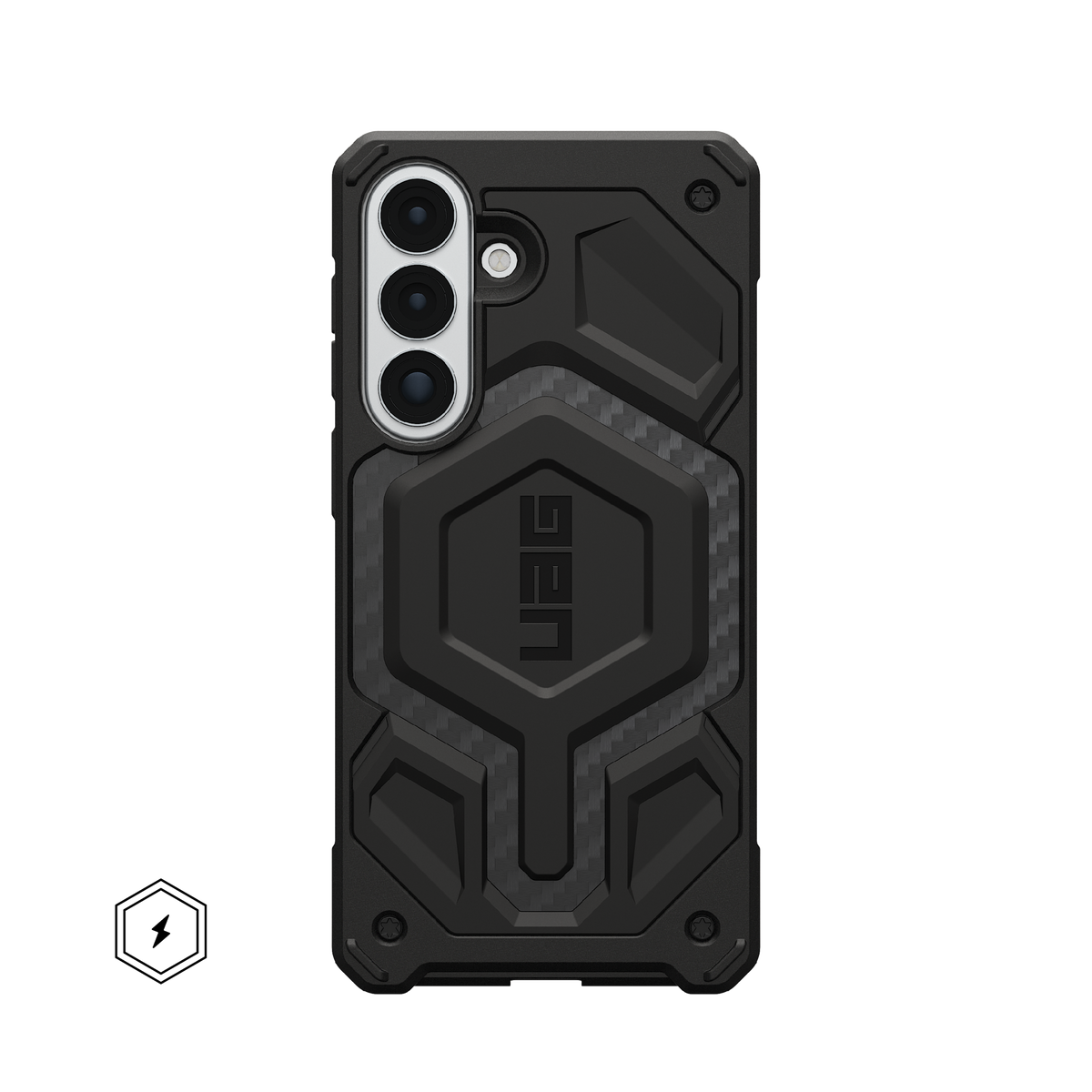 UAG Monarch Pro with Magnets Samsung Galaxy S26 Standard - Carbon Fiber