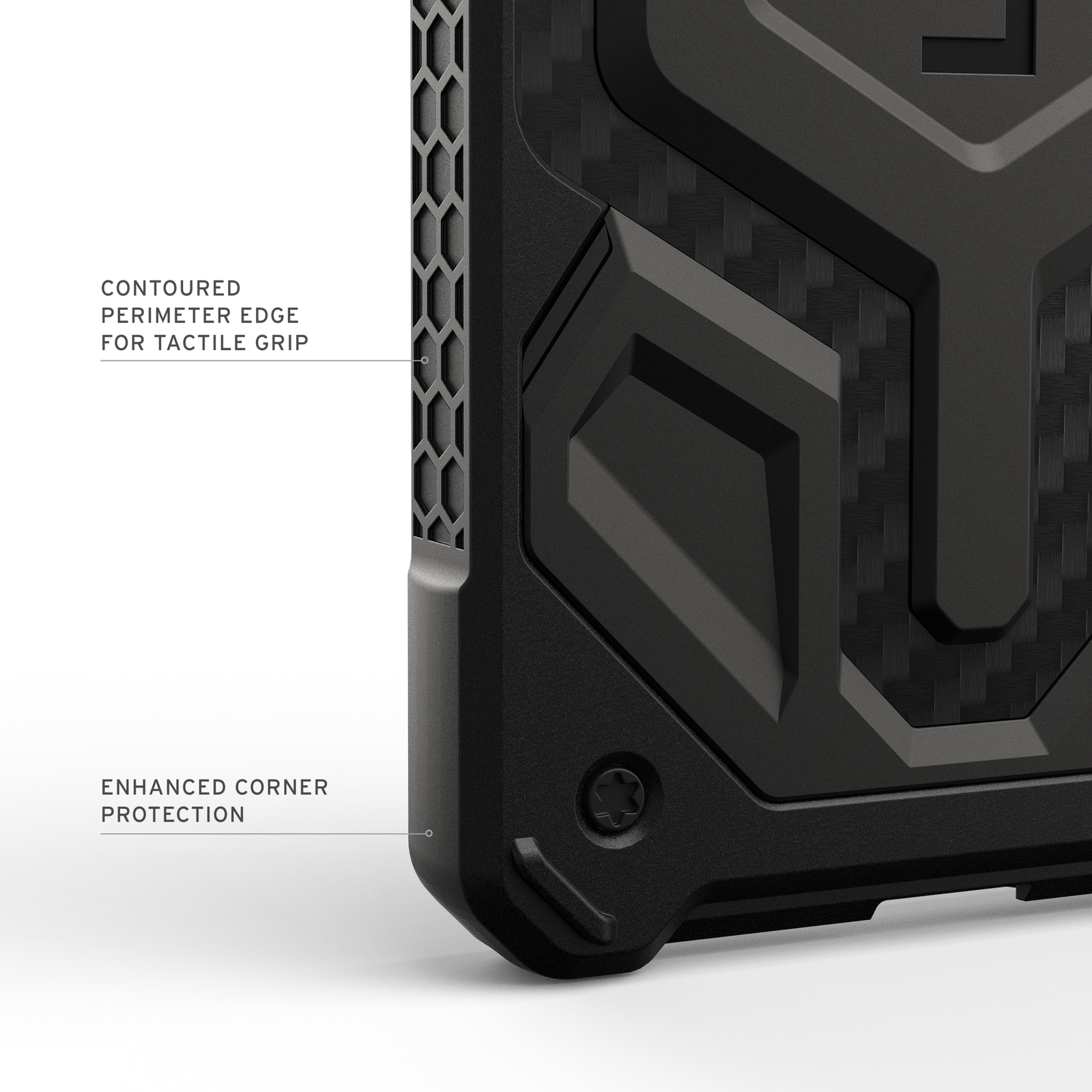 UAG Monarch Pro with Magnets Samsung Galaxy S26 Standard - Carbon Fiber