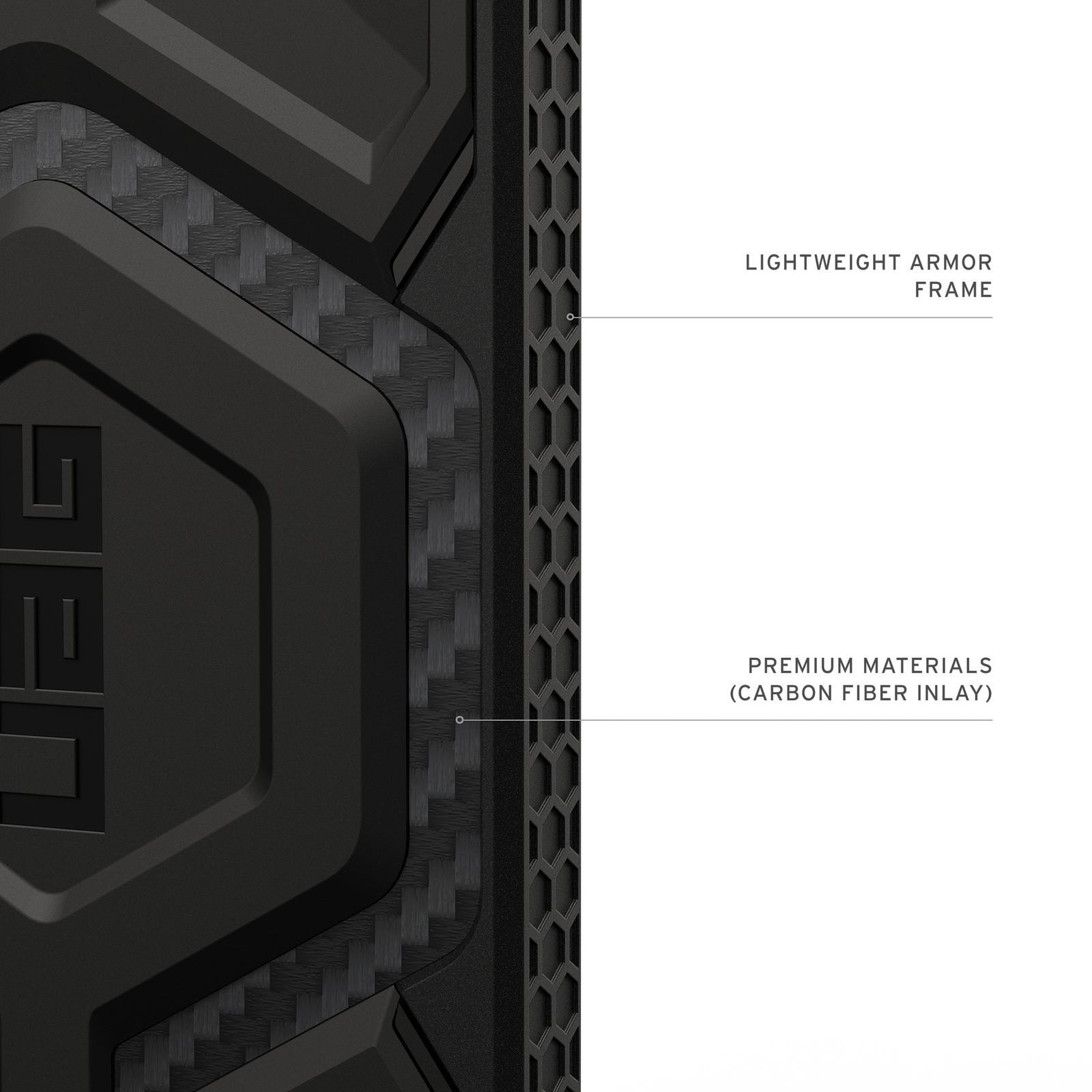 UAG Monarch Pro with Magnets Samsung Galaxy S26 Standard - Carbon Fiber