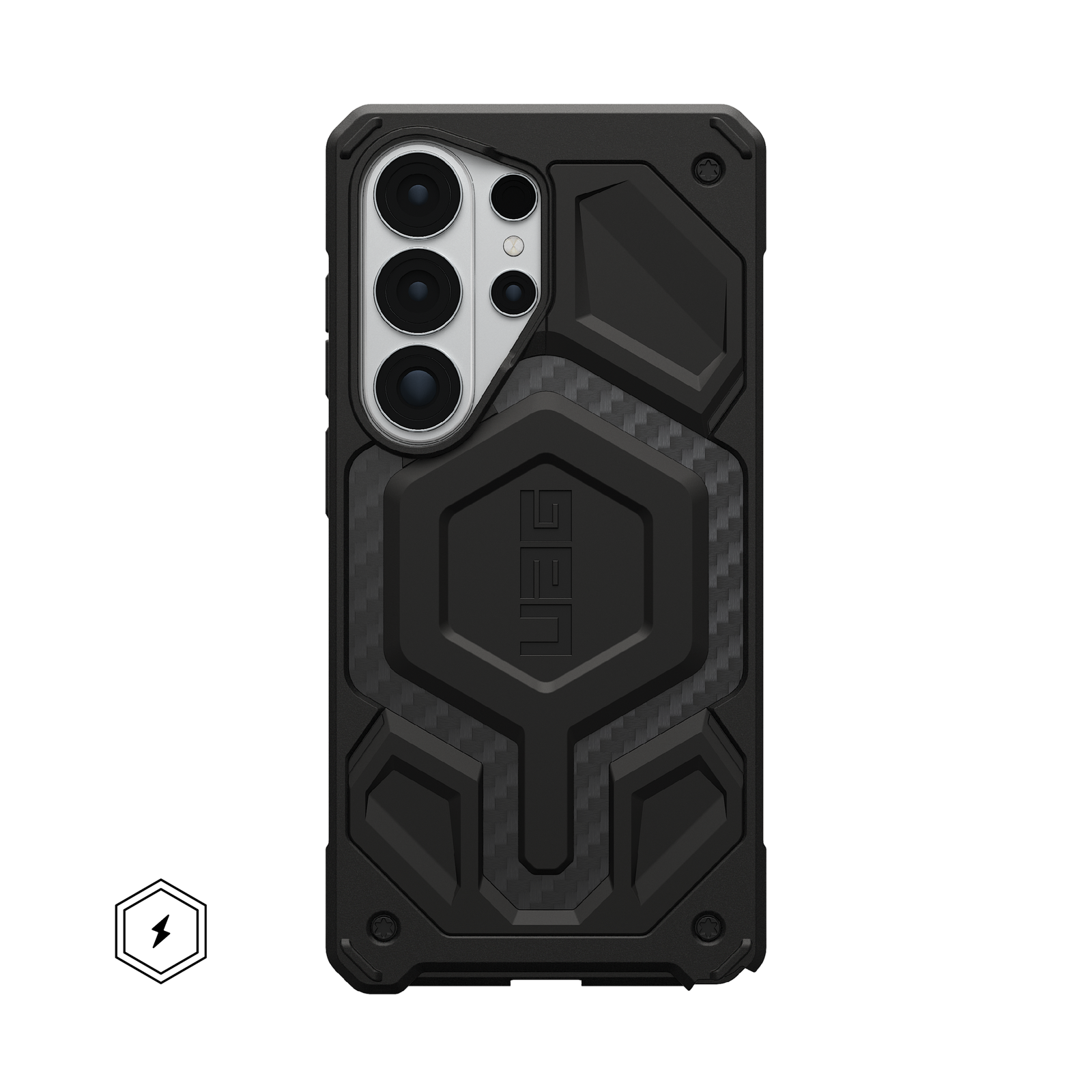 UAG Monarch Pro with Magnets for Samsung Galaxy S26 Ultra - Carbon Fiber
