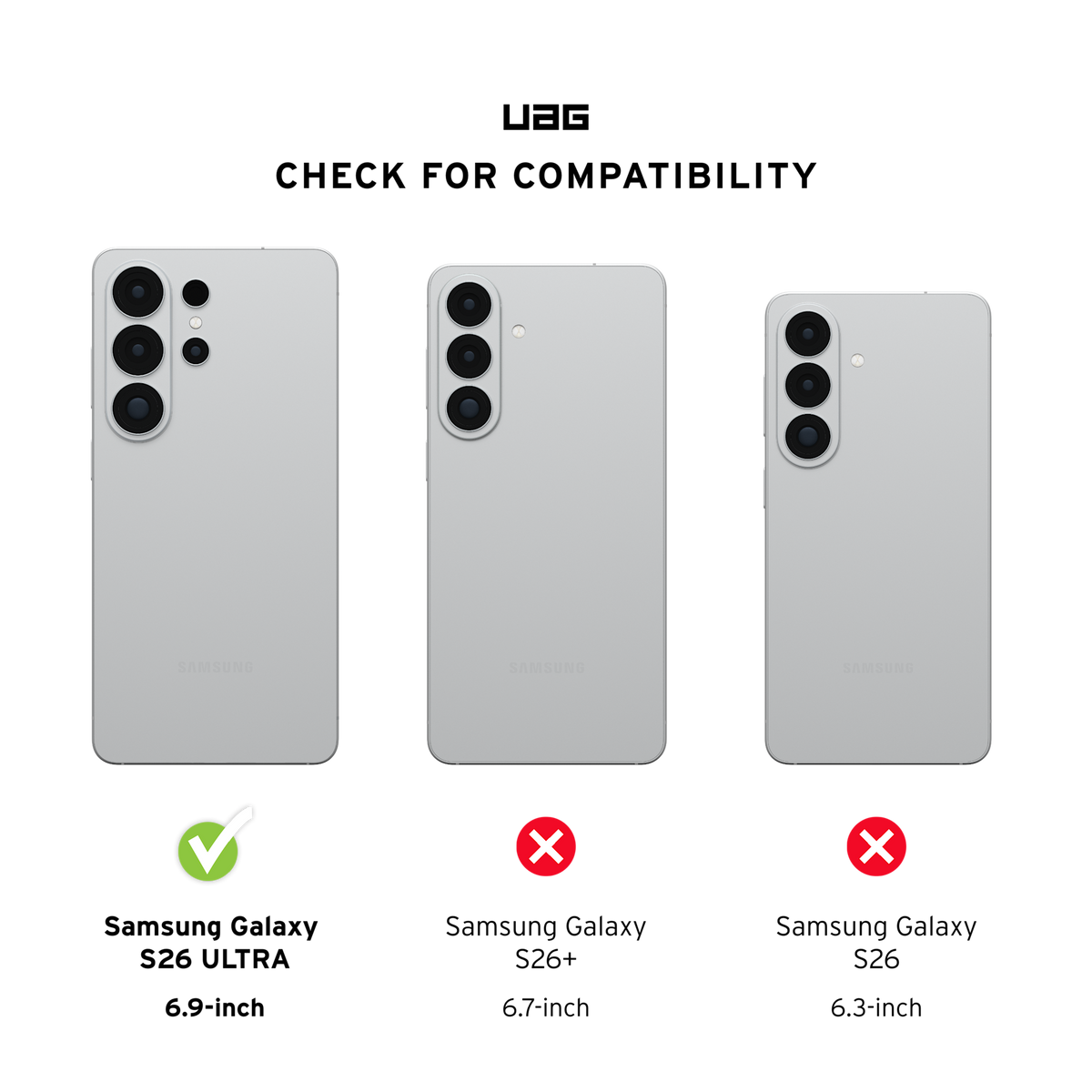 UAG Monarch Pro with Magnets for Samsung Galaxy S26 Ultra - Carbon Fiber