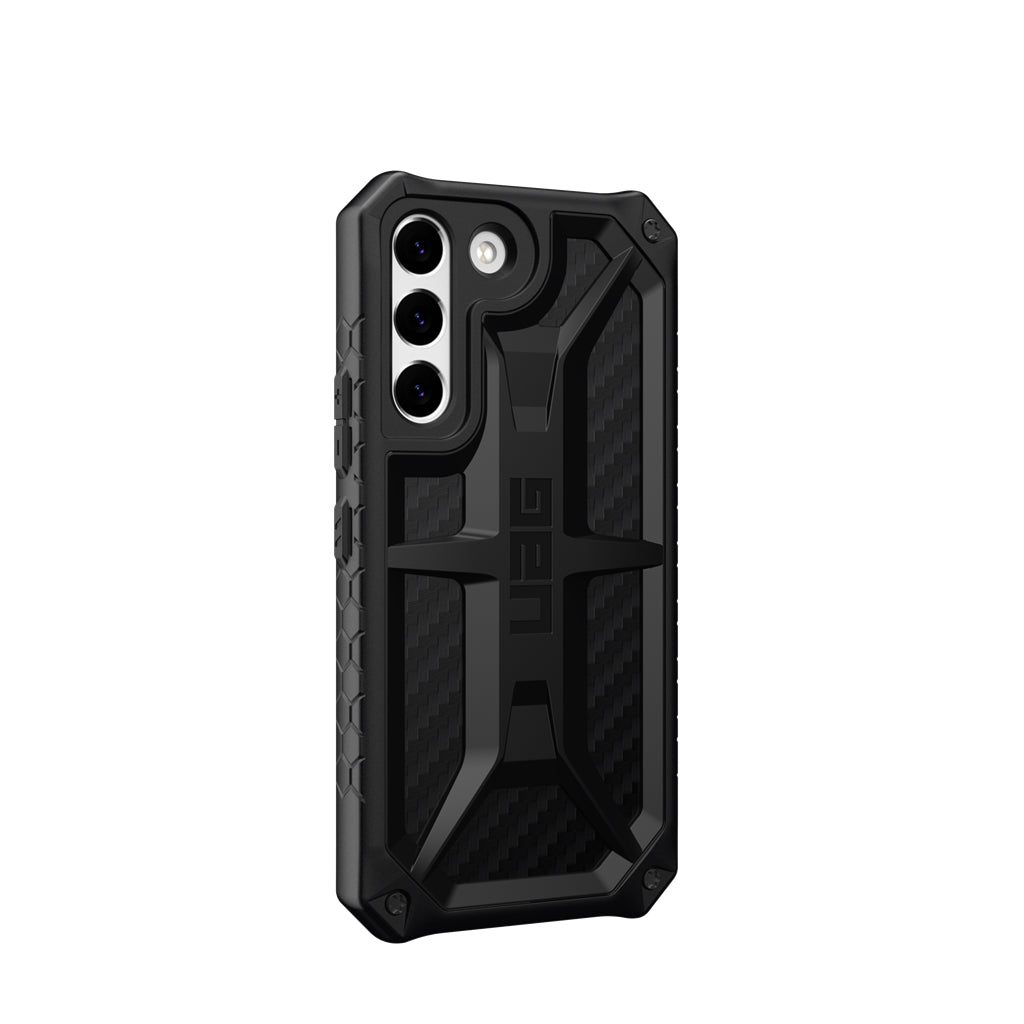 UAG Monarch Rugged Case Samsung S22 Standard 5G 6.1 - Carbon Fibre 3