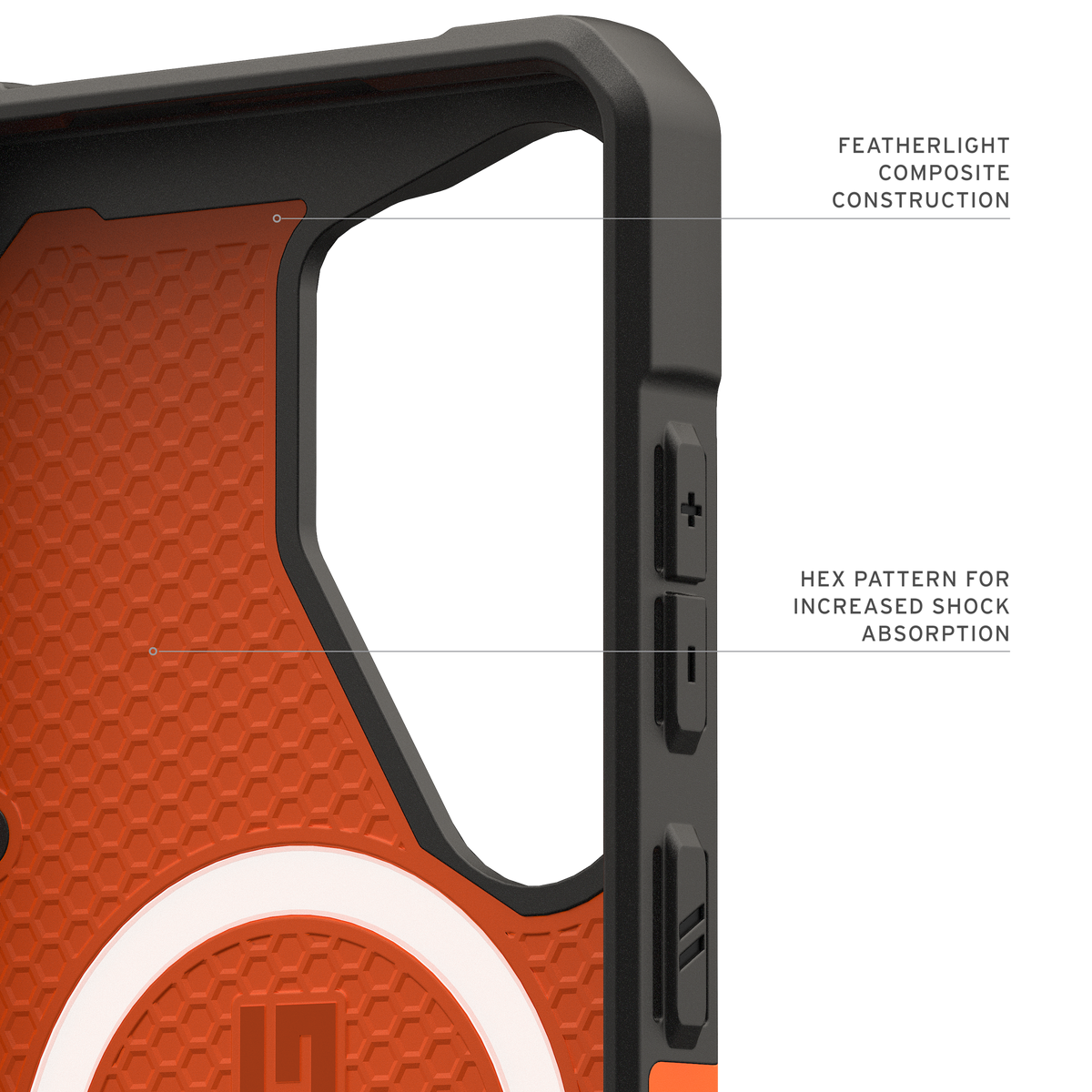 UAG Pathfinder Case with Magnets for Samsung Galaxy S26 Ultra - Orange