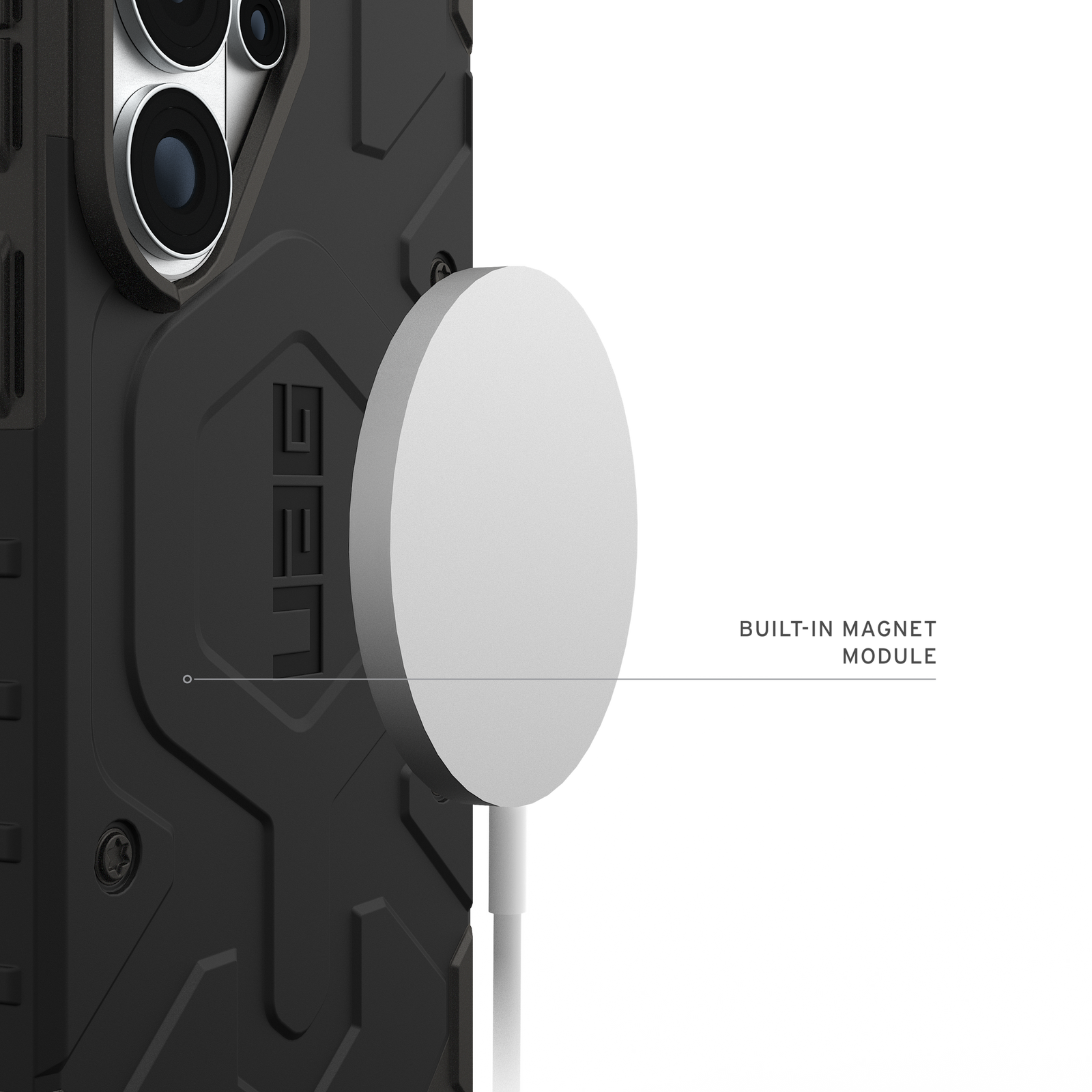 UAG Pathfinder Case with Magnets for Samsung Galaxy S26 Ultra - Black